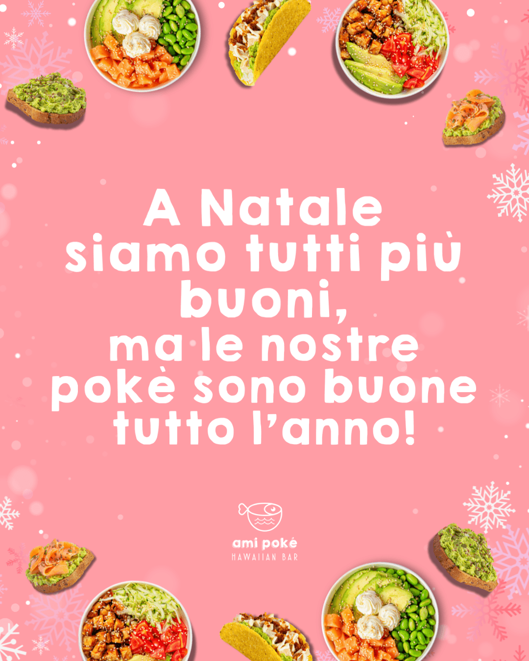 Post Instagram Ami Pokè menu